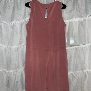 Tank top/shorts romper